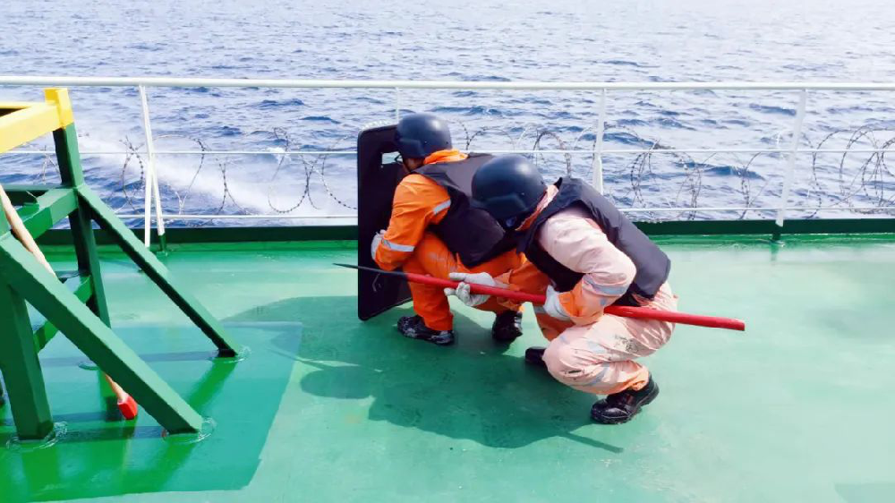 臨危不懼、精心備戰(zhàn)，“江遠(yuǎn)蘭州”輪平安通過紅海海盜區(qū)