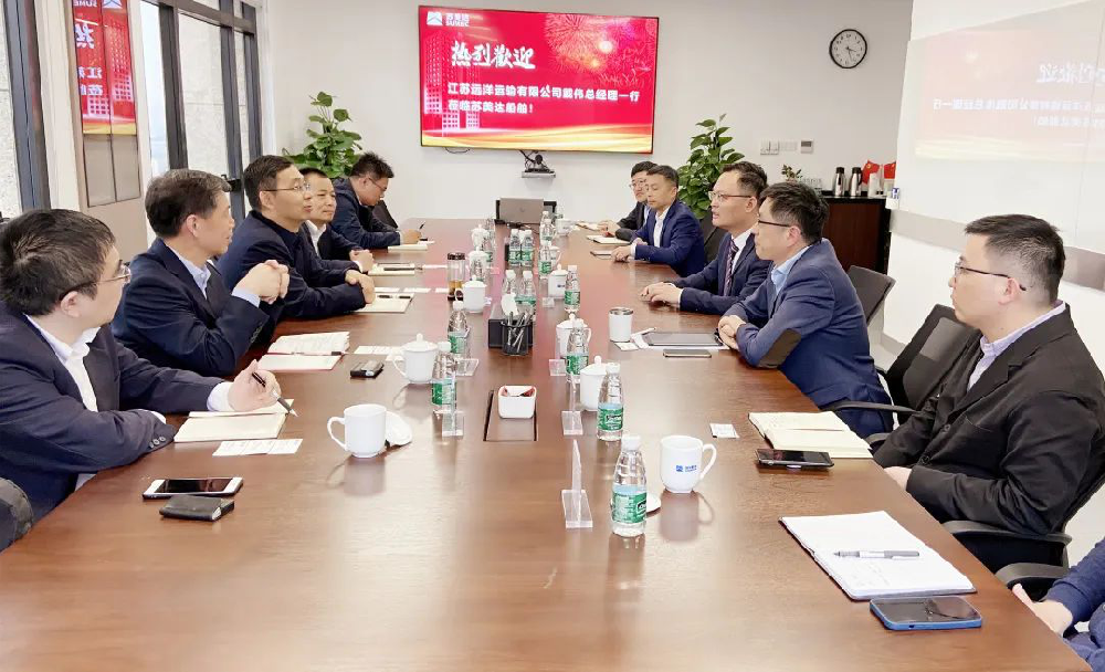 鑄魂增智正風促干，主題教育見實效 | 江蘇遠洋與蘇美達船舶共謀發(fā)展 以實際行動將主題教育走深走實