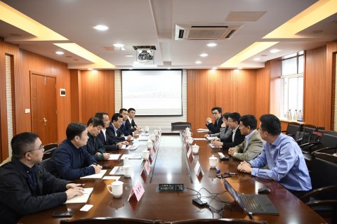 中船保來我司進行保險業(yè)務(wù)交流