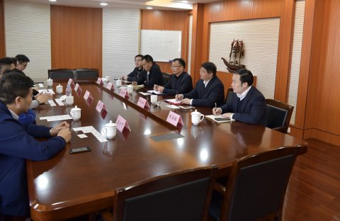 思源海運來我司拜訪