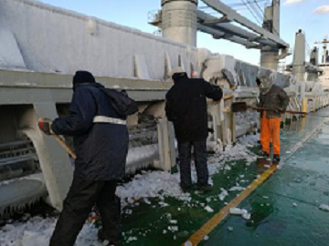 攻堅克難保船期，砥礪奮進爭效益——泰州輪第112航次備艙紀實