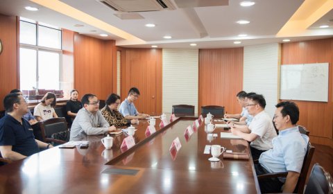 上海海事大學(xué)交通運(yùn)輸學(xué)院來(lái)我司合作洽談