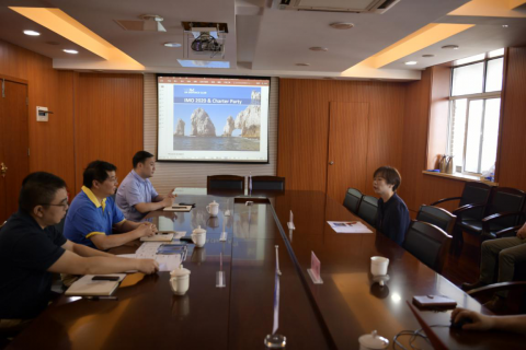 UK P&I CLUB來我司拜訪