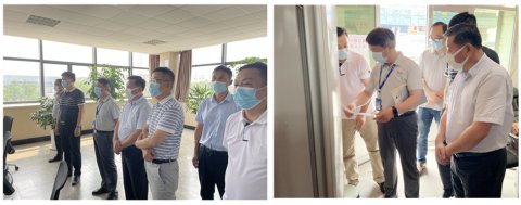 晁陽“四不兩直”檢查一線疫情防控、安全生產(chǎn)工作