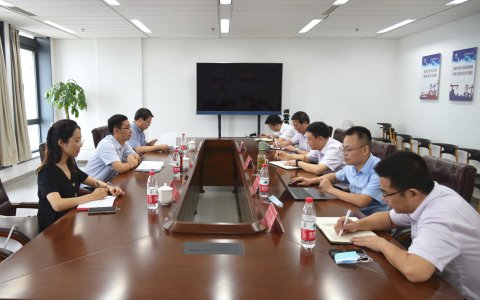 共同發(fā)力，共筑未來 ——戴偉一行赴集團(tuán)物流公司、蘇港航務(wù)公司交流洽談