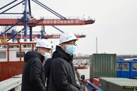 戴偉率隊走訪運河地區(qū)